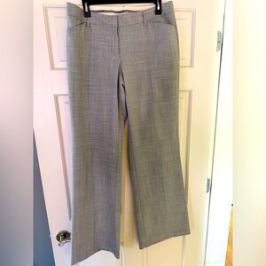 Express Editor light grey trouser leg pants. EUC Size 10 long 10L